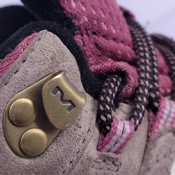 Merrell Moab 2 Mid Waterproof Hiking Boots Women’s 7 Vibram Trail Chukka - Picture 15 of 16